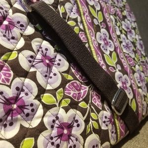 Vera Bradley Plum Petals Laptop Carrying Case